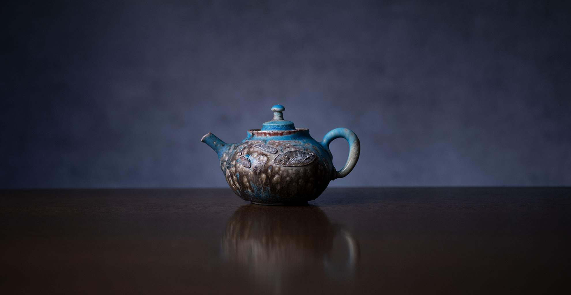 陶芸作家　河合美月さん小皿　グレーφ145mm 14cm　4枚セット　美品 河合美月｜グラデーション｜うつわ｜作家物｜うつわギャラリー陶和