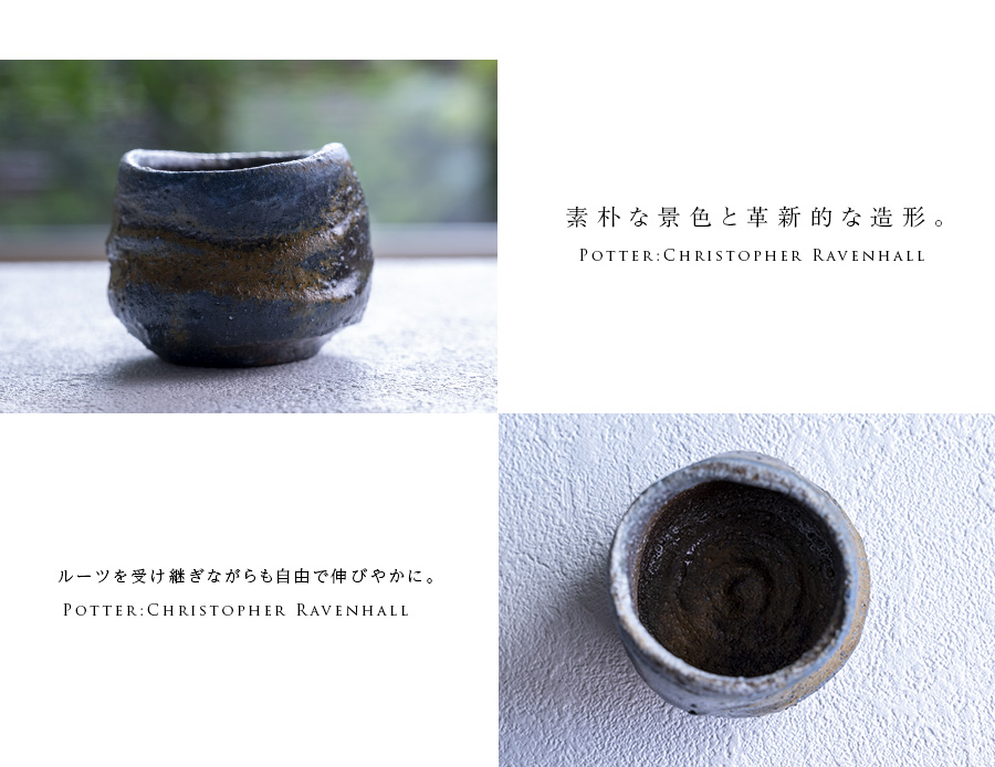 作家物　陶芸家　クリストファーレイヴェンホール　備前　ぐい呑　酒器　酒盃　備前焼 備前焼TEAPOT（CR-061） 作家「クリストファーレイヴェンホール」