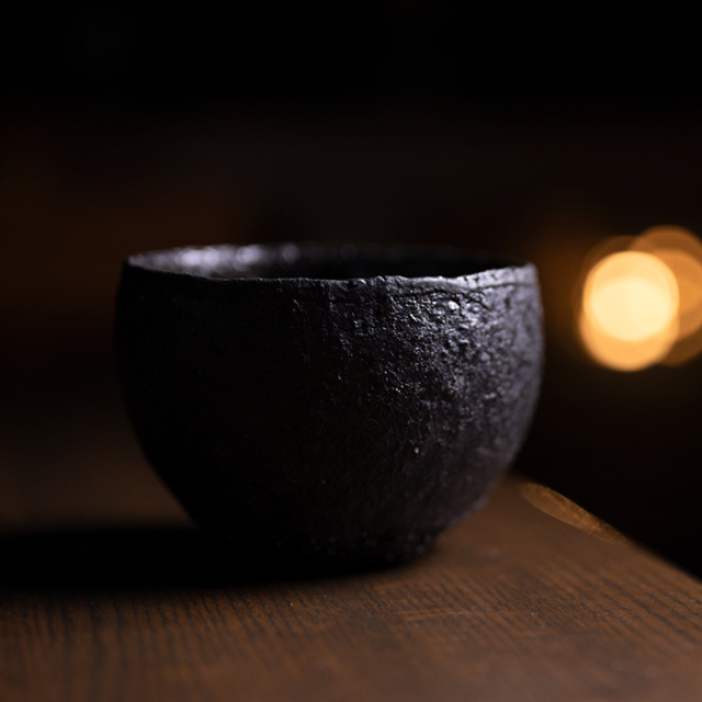 黒丸碗-11.5cm-(TY-223) 作家「横山拓也」