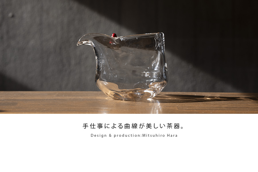 ガラス　茶器