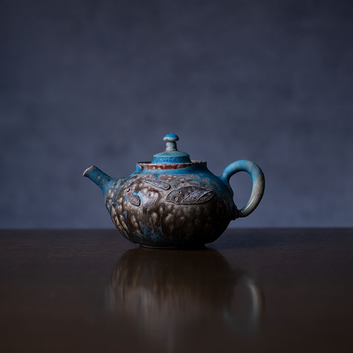 山田想 青茶碗 常滑 人気作家 常滑焼 陶芸家 山田想の作品なら【公式】Artshop Gallery うつわ