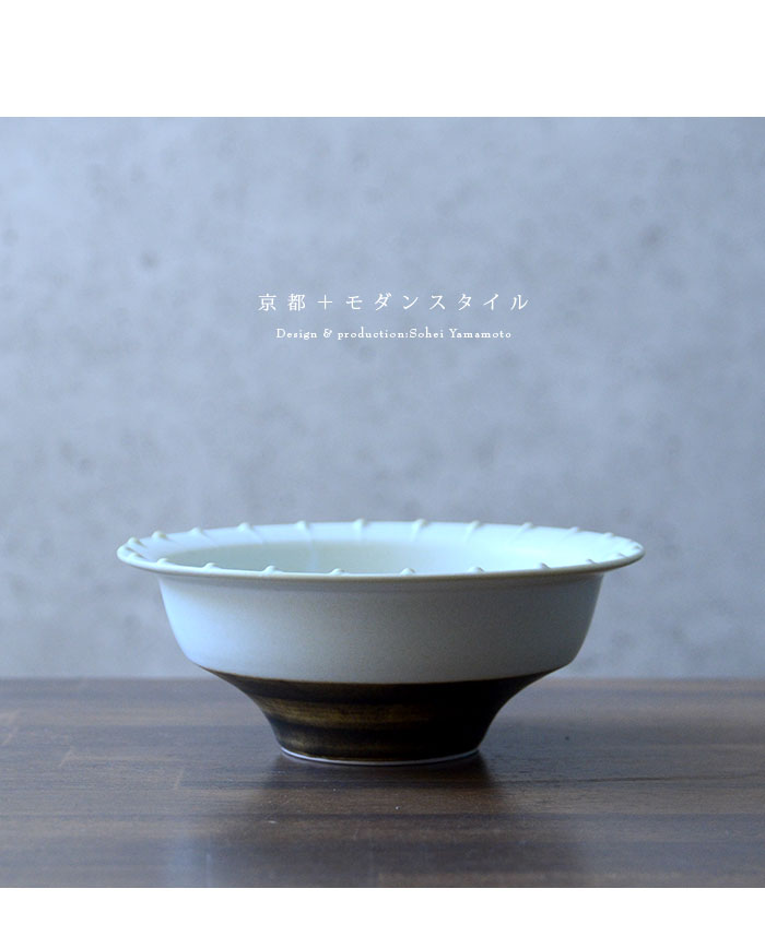 Slip Trailing Bowl 作家「山本壮平」